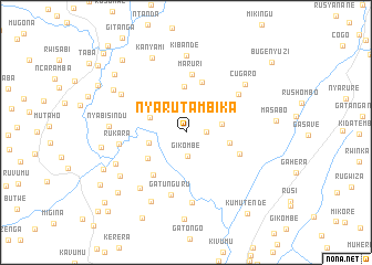 map of Nyarutambika