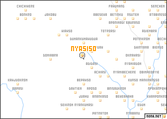 map of Nyasiso