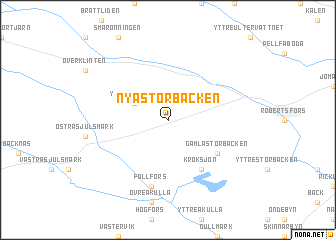 map of Nya Storbäcken