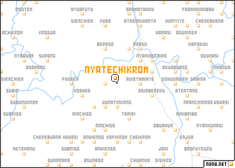 map of Nyatechikrom