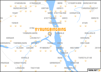 map of Nyaungbingaing