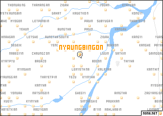 map of Nyaungbingon