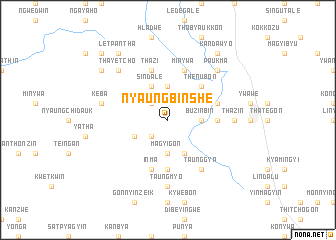 map of Nyaungbinshe