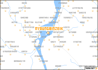 map of Nyaungbinzeik