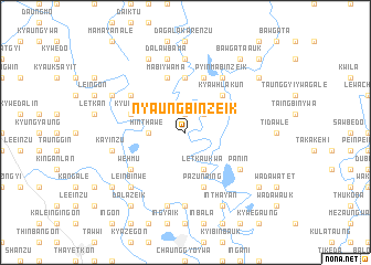 map of Nyaungbinzeik