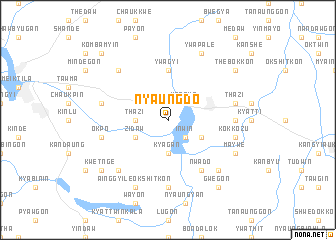 map of Nyaungdo