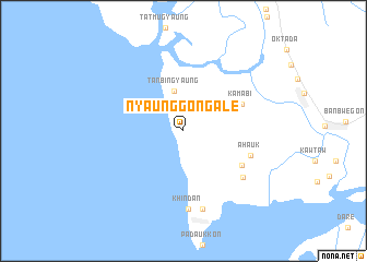 map of Nyaunggongale