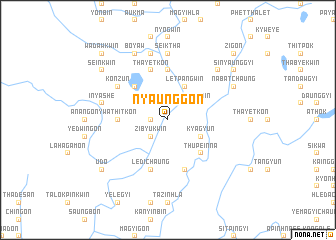 map of Nyaunggon