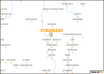 map of Nyaunggôn