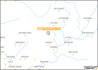 map of Nyaungnibin