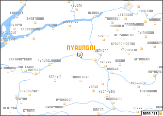 map of Nyaungni