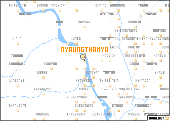 map of Nyaungthamya