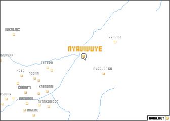 map of Nyavivuye