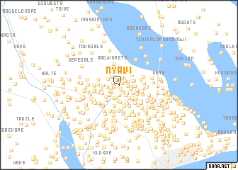 map of Nyavi