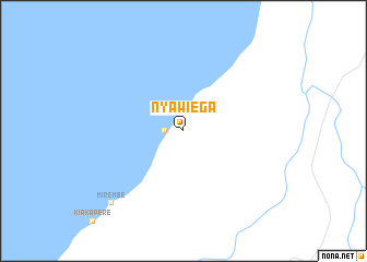 map of Nyawiega
