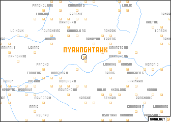 map of Nyawnghtawk