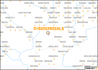 map of Nyawngpānghlā
