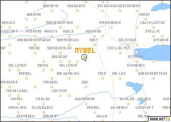 map of Nybøl