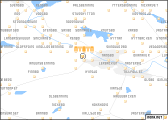 map of Nybyn