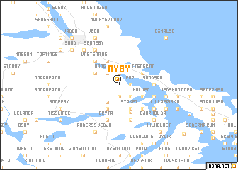 map of Nyby