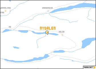 map of Nydalen