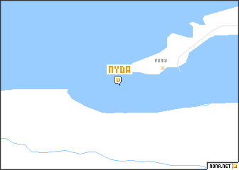 map of Nyda