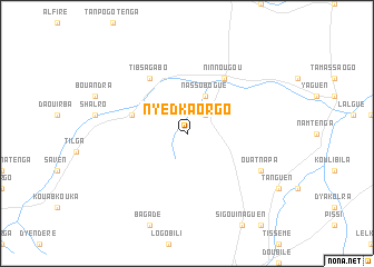 map of Nyèdkaorgo