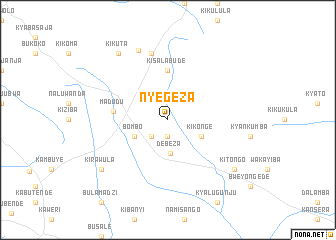 map of Nyegeza