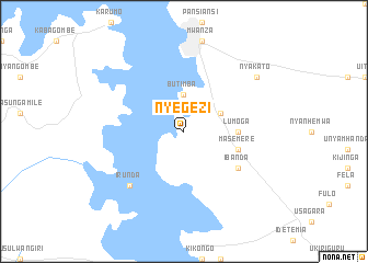 map of Nyegezi