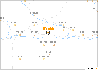 map of Nyege