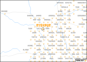 map of Nyekpur