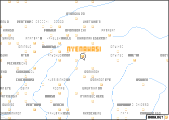 map of Nyenawasi