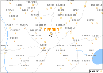 map of Nyendo