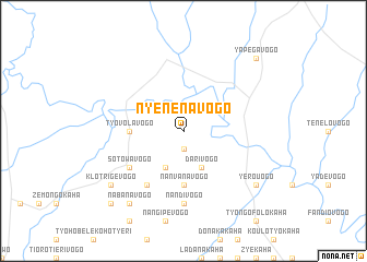 map of Nyénénavogo