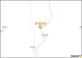 map of Nyenye