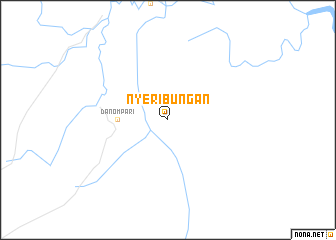 map of Nyeribungan