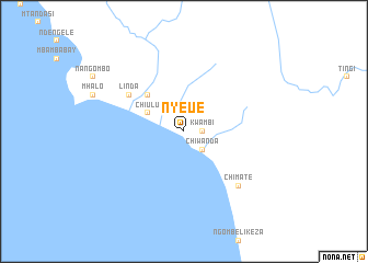 map of Nyeue