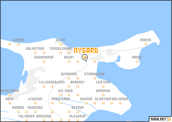 map of Nygård