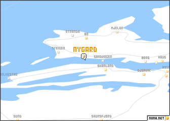 map of Nygård