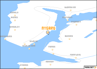 map of Nygard