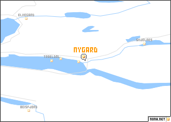 map of Nygård