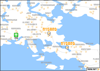 map of Nygård