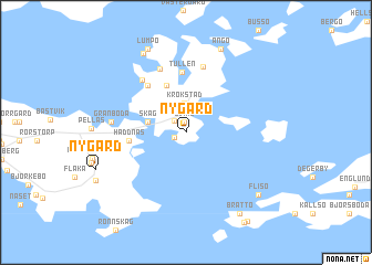 map of Nygård