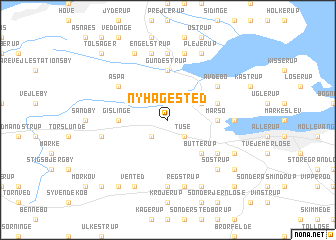 map of Ny Hagested