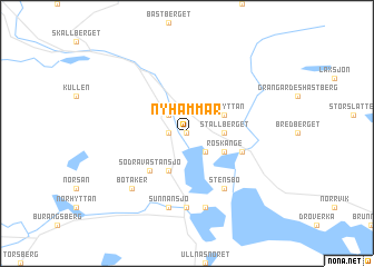 map of Nyhammar