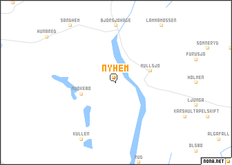 map of Nyhem