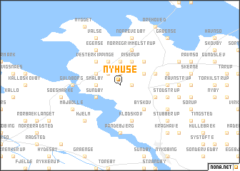 map of Nyhuse