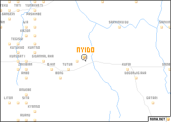 map of Nyido