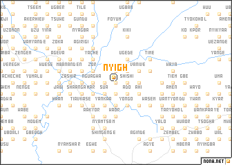 map of Nyigh