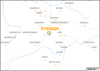 map of Nyikusum